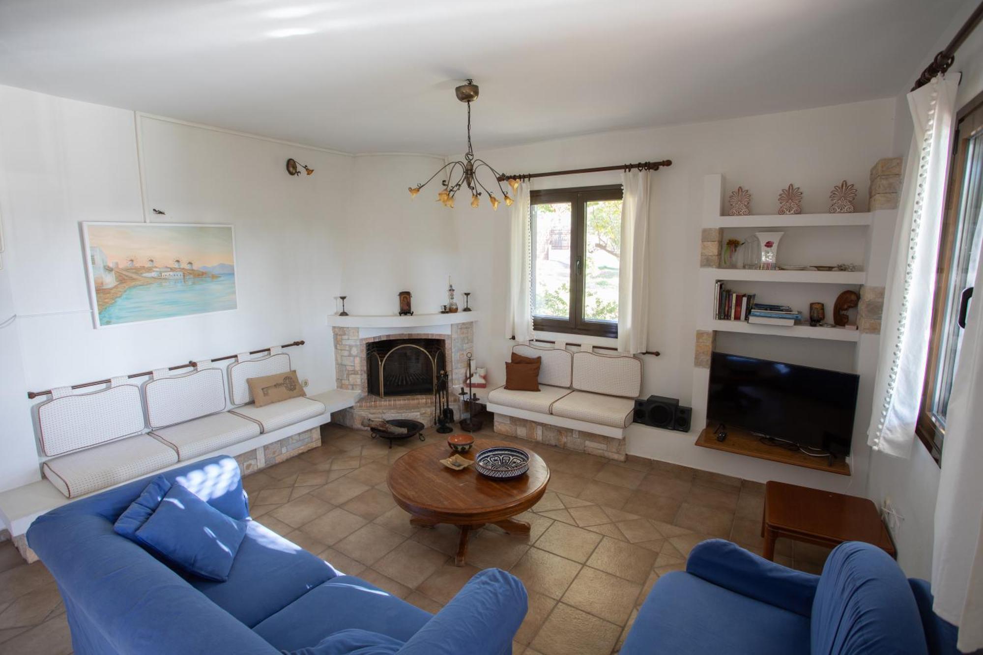 Villa Sounio Kaap Soenion Buitenkant foto