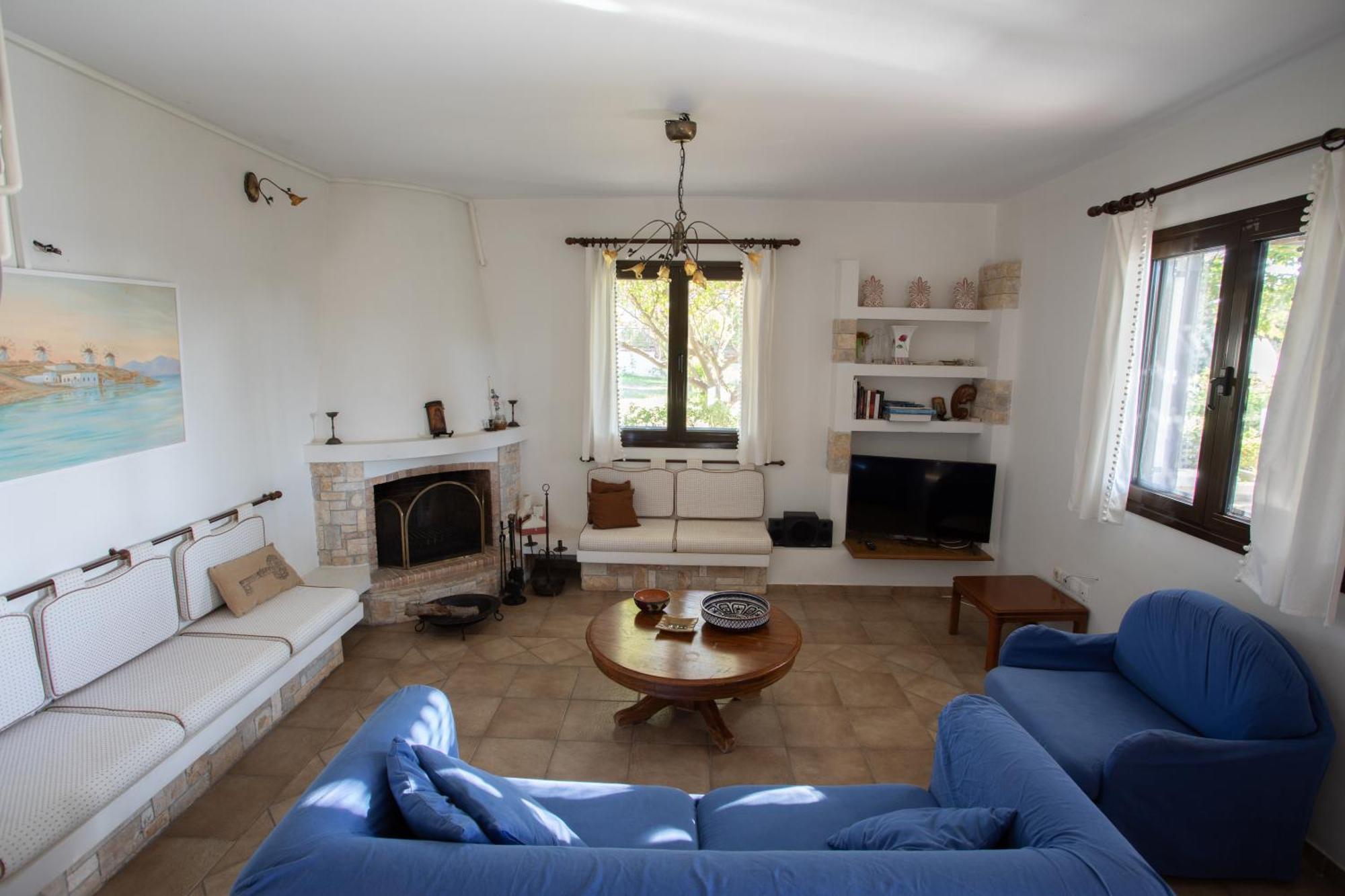Villa Sounio Kaap Soenion Buitenkant foto